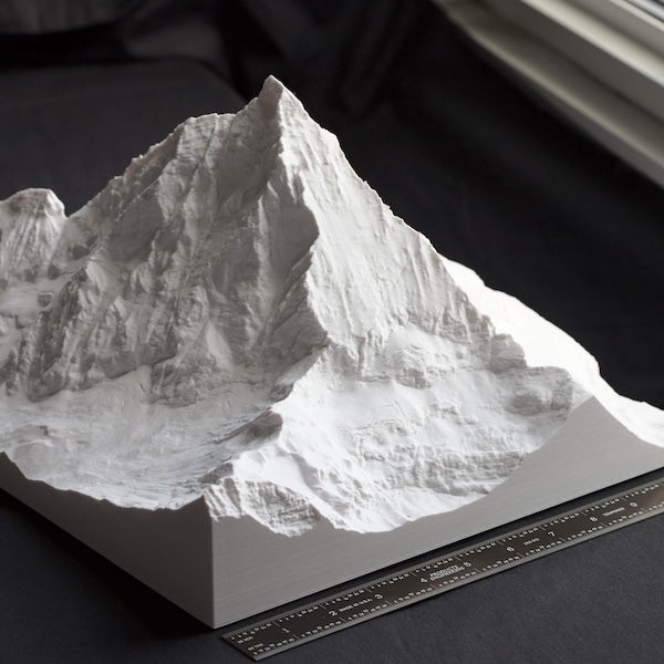 Matterhorn, 3D-gedruckter Berg