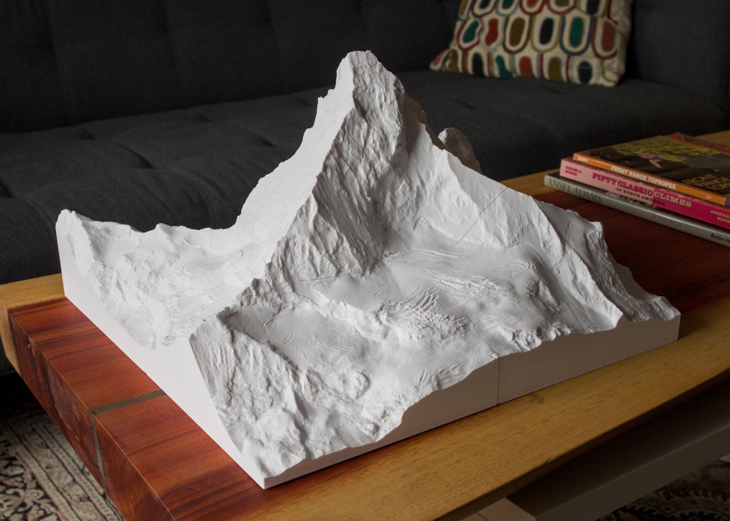 Matterhorn, 3D Printed Mountain - Etsy