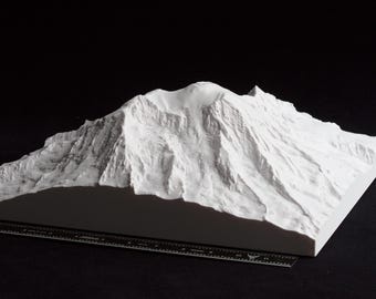 Monte Rainier, montaña impresa en 3D