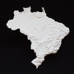 Brésil, Énorme ornement imprimé en 3D