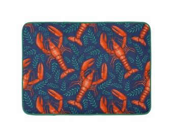 Rockport Riches Deep Blue Luxury Bath Mat