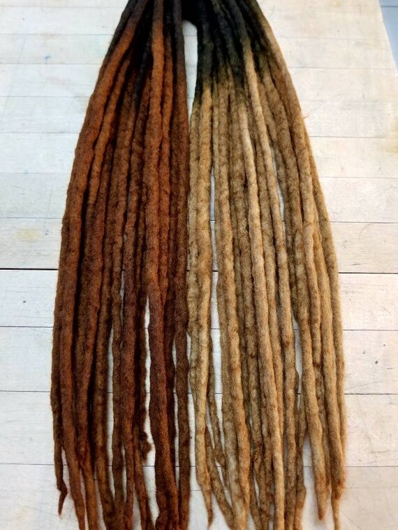 Wolle Dreads Haarverlangerungen Wolle Dreadlocks Boho Zubehor Set Von Topsy Turvy