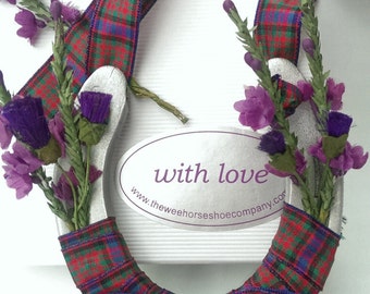 MacDonald Tartan Horseshoe