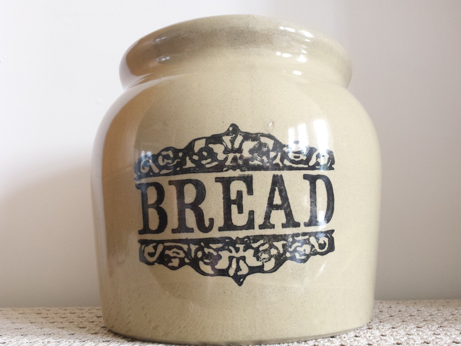 moira ceramic bread bin bread bin ceramic bread bin vintage Etsy