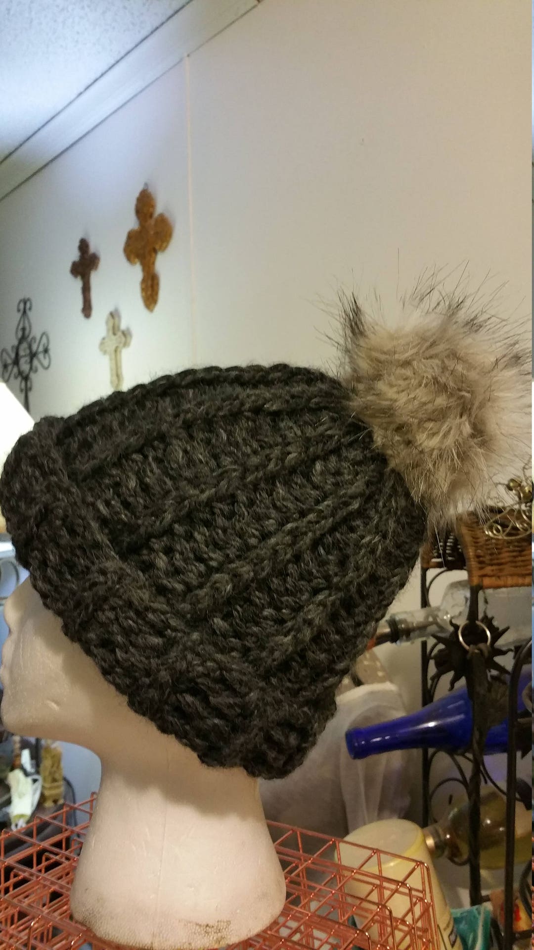 Olympic Inspired Crochet Knit Look Hat Pattern Tutorial Etsy