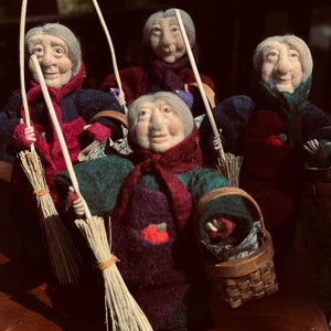 La Befana Doll Christmas Witch Kitchen Witch Italian 