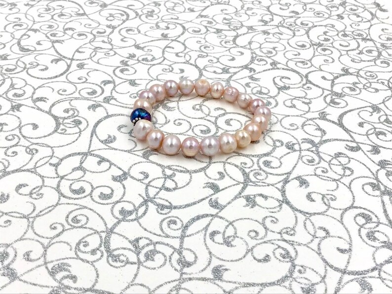 Pink Baroque Pearl Bracelet,pink lavender freshwater pearl bracelet,pink baroque freshwater pearl bracelet,bridal jewelry,freshwater pearls