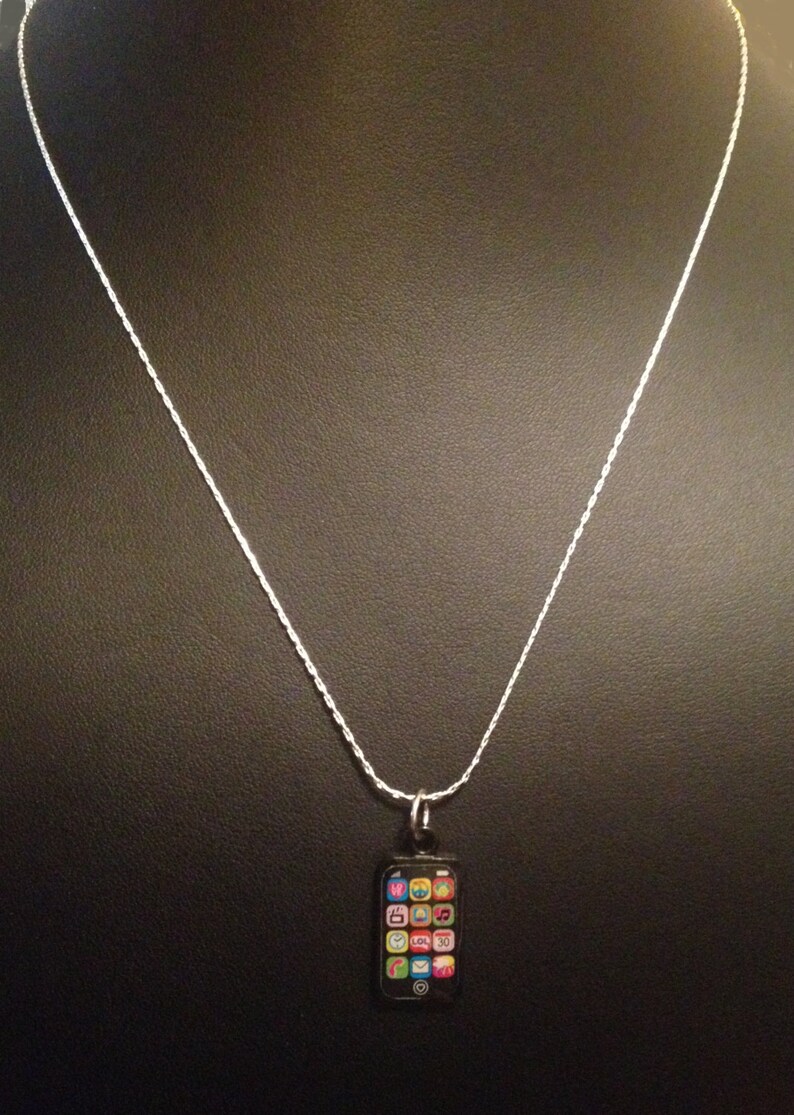 Smart Phone Necklace Etsy