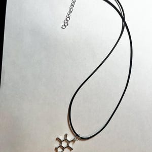 Coffee Molecule Necklace