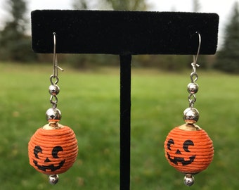 Pumpkin Earrings
