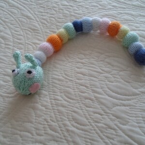 Caterpillar Stuffed Toy Rattle Ready to Ship!