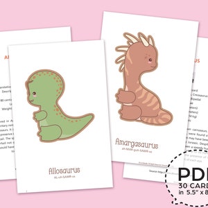 Dino World Dinosaurs Bingo Large Pull Cards | PDF Download