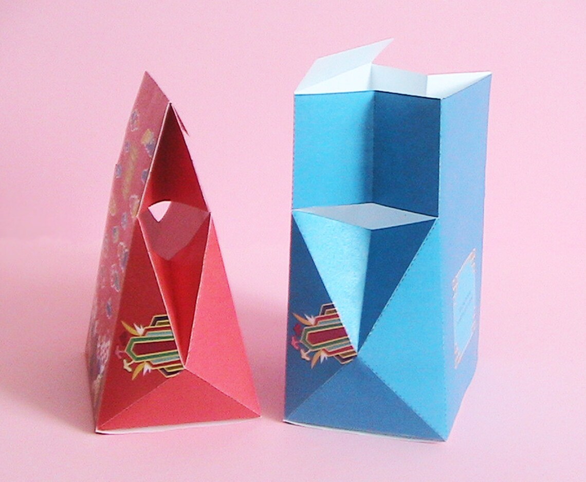 Korean Party Favor Box in 17'' X11'' Format Etsy