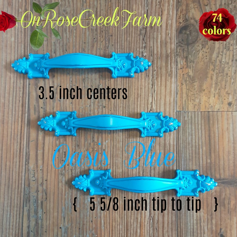 3 5 Inch Drawer Pulls Etsy