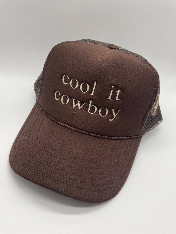 Cool It Brown Trucker Hat Online India - Etsy