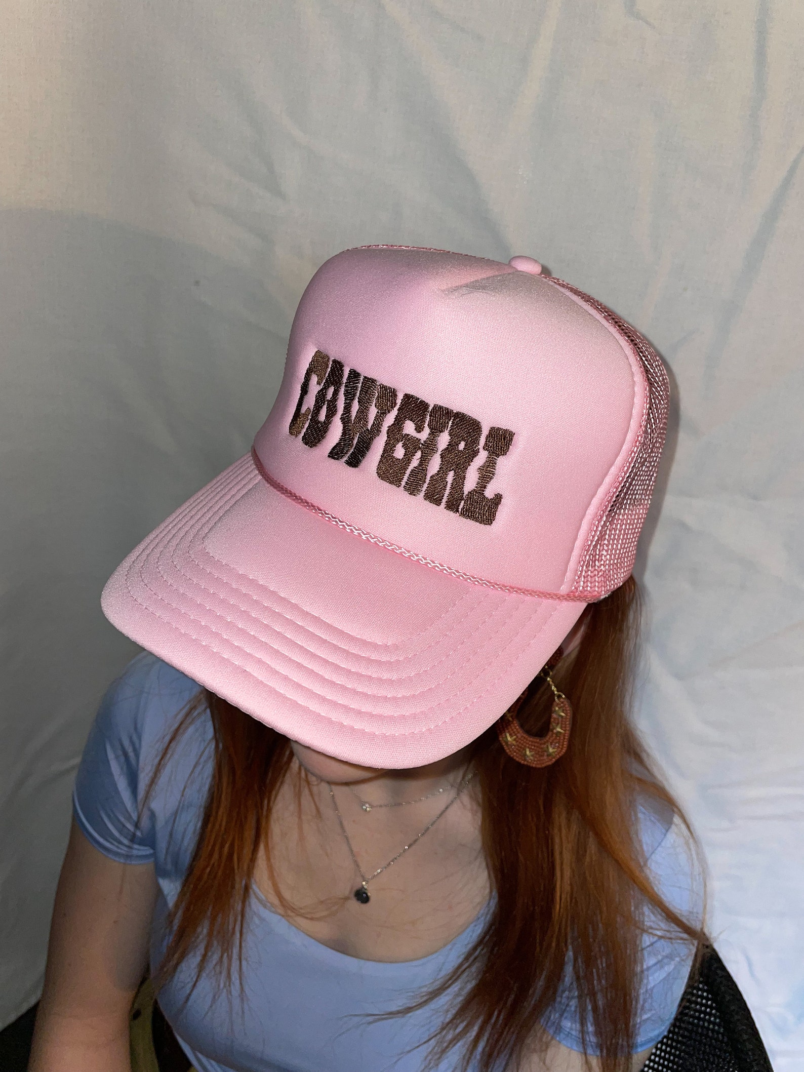 COWGIRL Trucker Hat Etsy