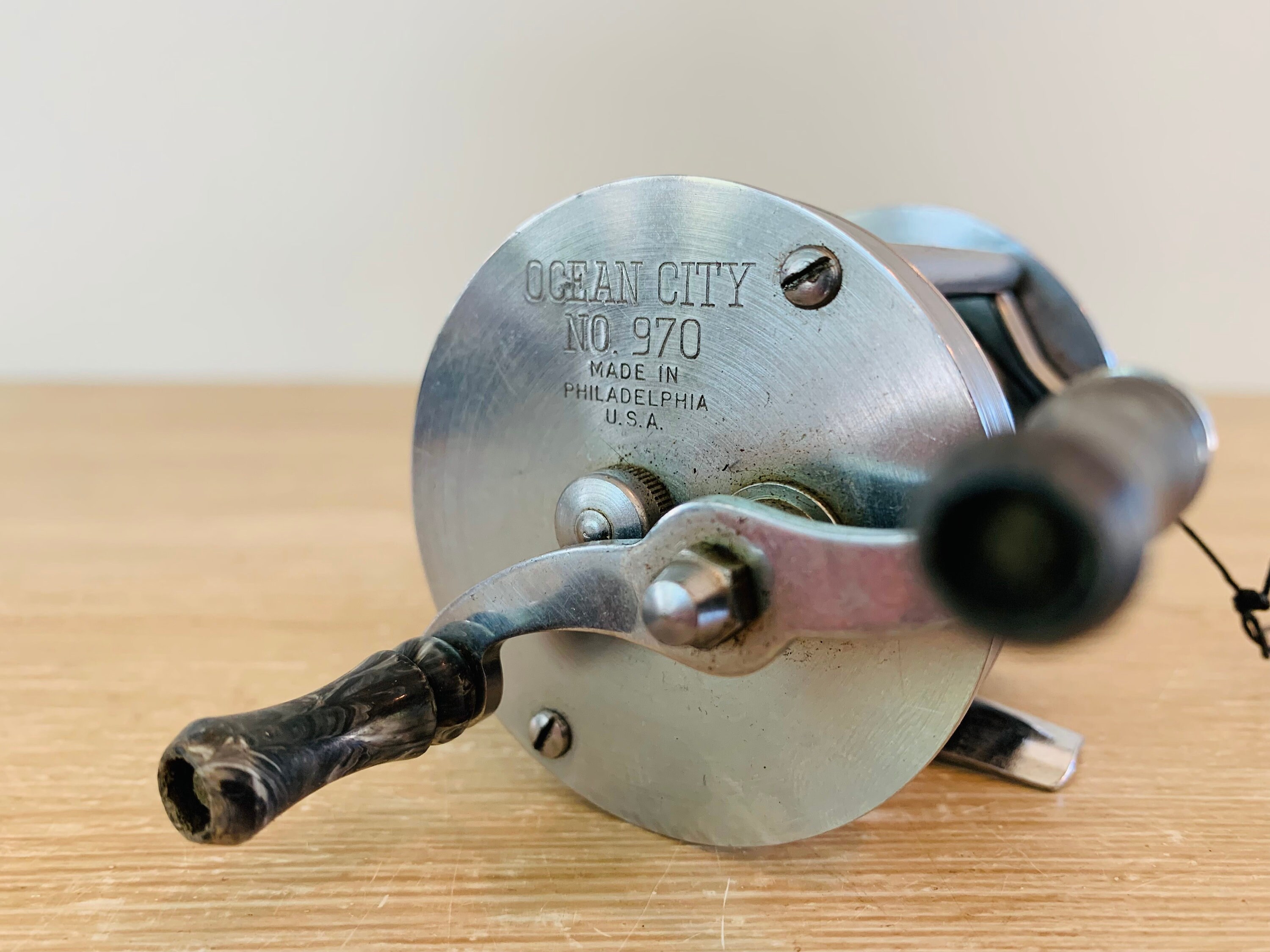 Vintage Ocean City 970 Fishing Reel - Etsy Vintage Ocean City 970 Fishing Reel - Etsy