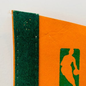 Vintage 1970s Seattle Supersonics Basketball Pennant image 10