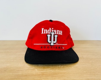 Vintage 1990s Indiana Hoosiers Indiana University Snapback Hat