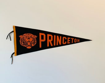 Vintage Princeton University Full Size Pennant