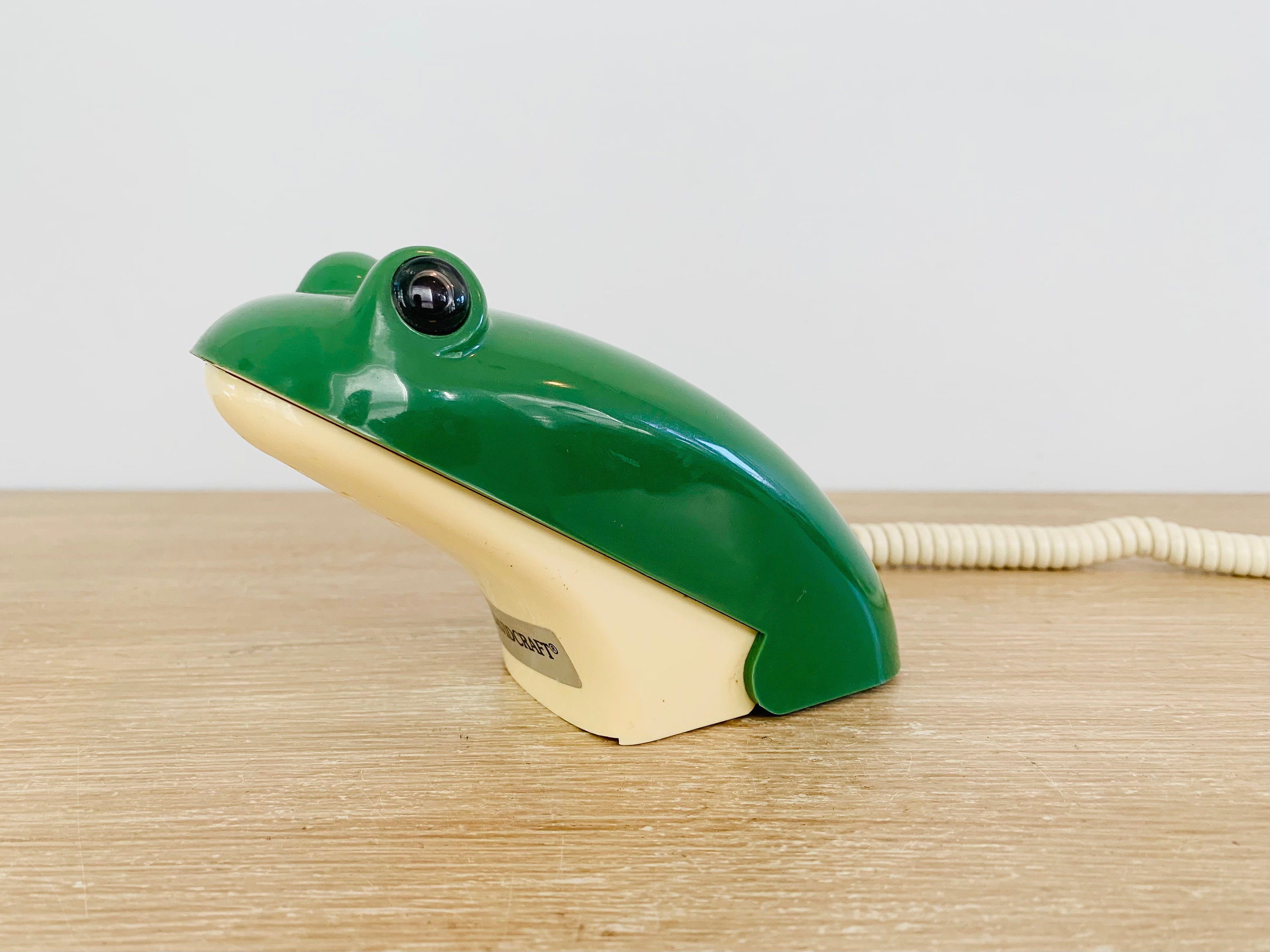 Vintage 1980s David Craft Frog Phone - Etsy