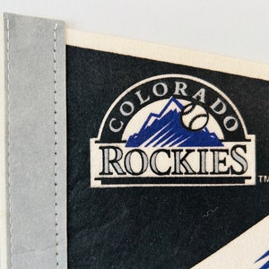 Colorado Rockies 1993 Inaugural Season MLB Baseball Pennant image 2