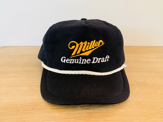 Vintage Miller Genuine Draft Snapback Hat Cap - Etsy