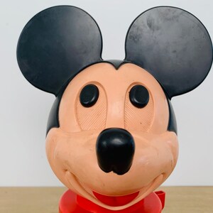 Vintage Walt Disney Productions Mickey Mouse Candy Dispenser 1968 Hasbro image 3