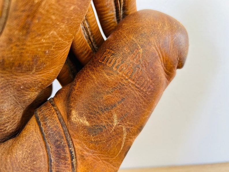 Vintage Classic Leather Hutch Baseball Mitt Baseball Glove LHT image 9