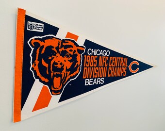 Vintage 1985 NFC Central Division Champions Chicago Bears NFL