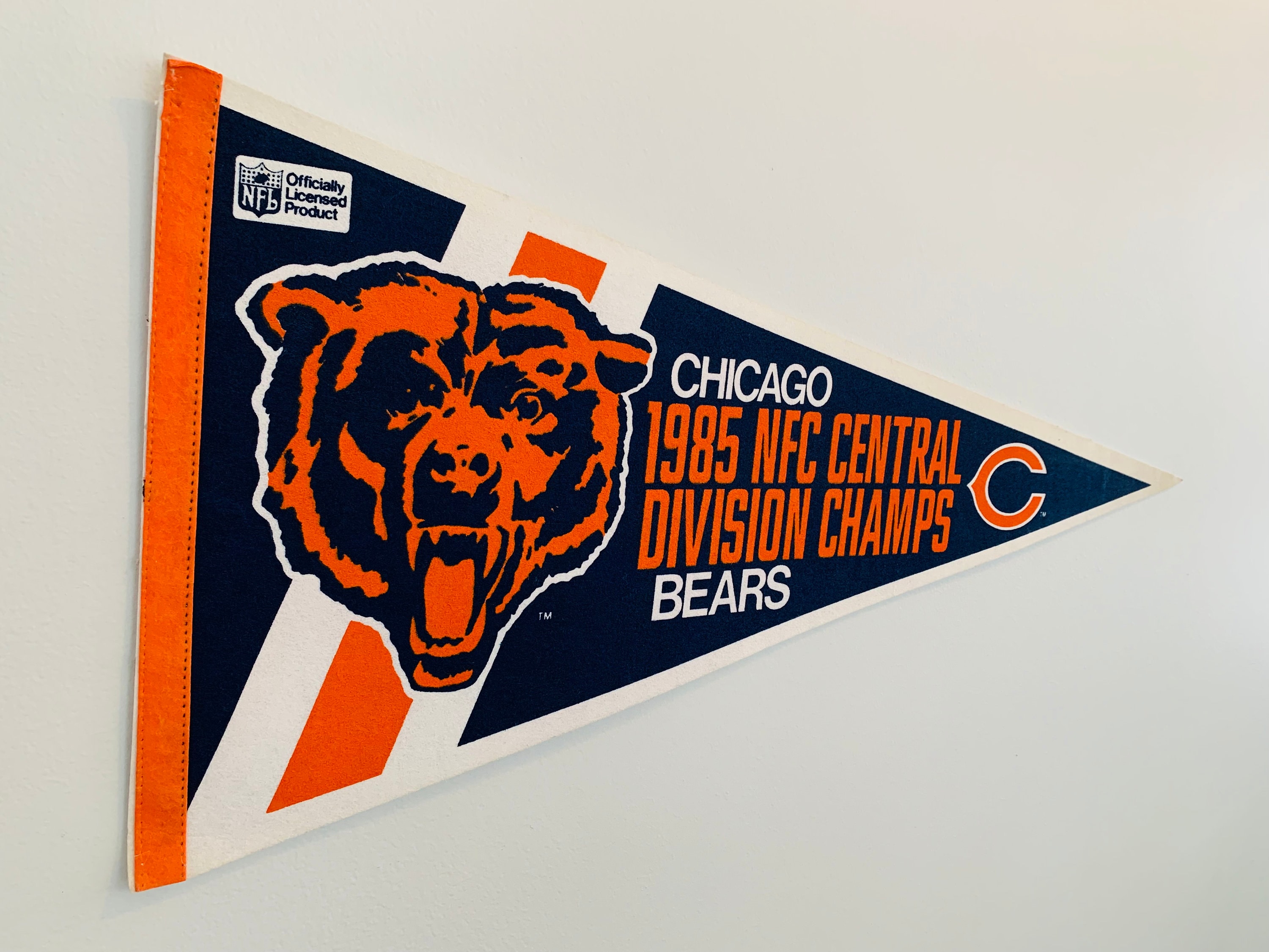 Vintage 1985 NFC Central Division Champions Chicago Bears NFL
