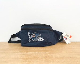 Vintage 1980s Chicago Bears NFL Football Fanny Pack - New Old Stock