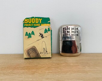 Vintage Buddy Pocket Hand Warmer Made in Japan