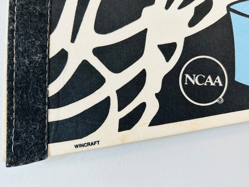 Vintage University of North Carolina UNC NCAA 1991 Final Four Indianapolis Pennant image 2