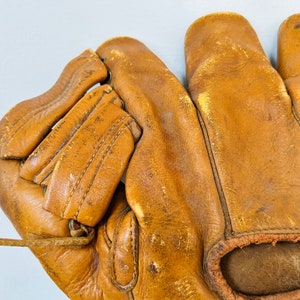 Vintage Classic Leather Hutch Baseball Mitt Baseball Glove LHT image 3