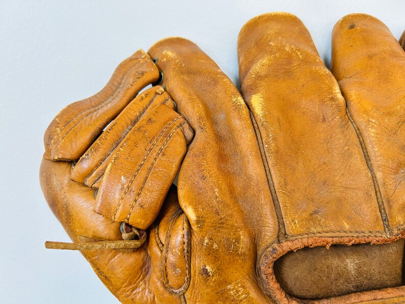 Vintage Classic Leather Hutch Baseball Mitt Baseball Glove LHT image 3