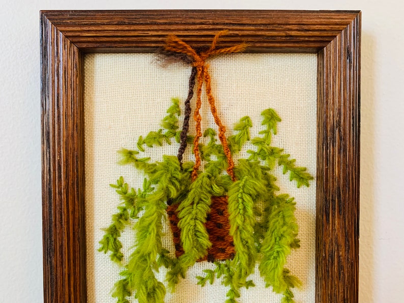 Vintage Asparagus Fern Wall Art image 6