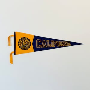 Vintage University of California Pennant by Chicago Pennant Company Chipenco