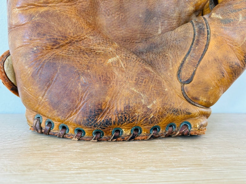 Vintage Classic Leather Hutch Baseball Mitt Baseball Glove LHT image 7