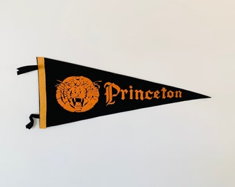 Vintage Princeton University Full Size Pennant - Etsy
