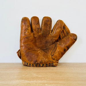 Vintage Classic Leather Hutch Baseball Mitt Baseball Glove LHT image 5