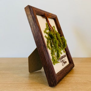 Vintage Asparagus Fern Wall Art image 4