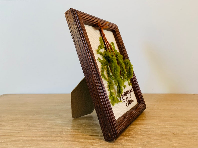 Vintage Asparagus Fern Wall Art image 4