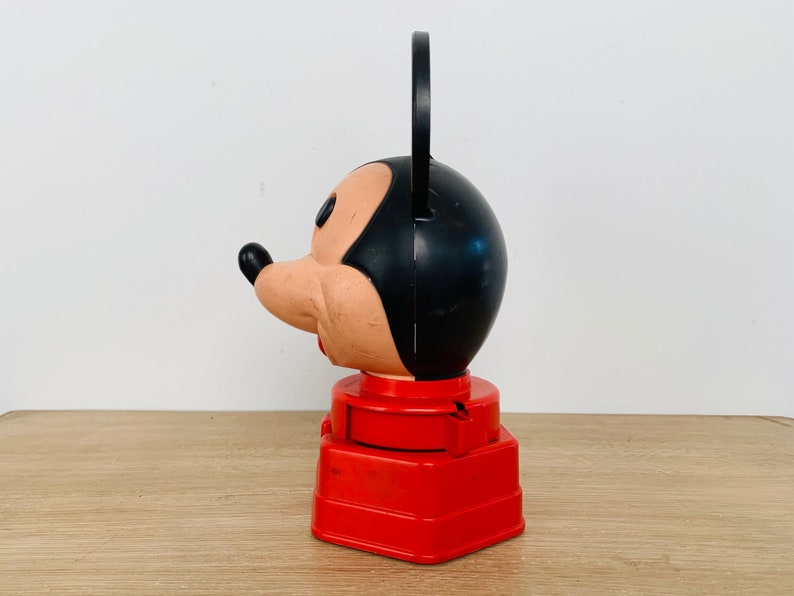 Vintage Walt Disney Productions Mickey Mouse Candy Dispenser 1968 Hasbro image 4