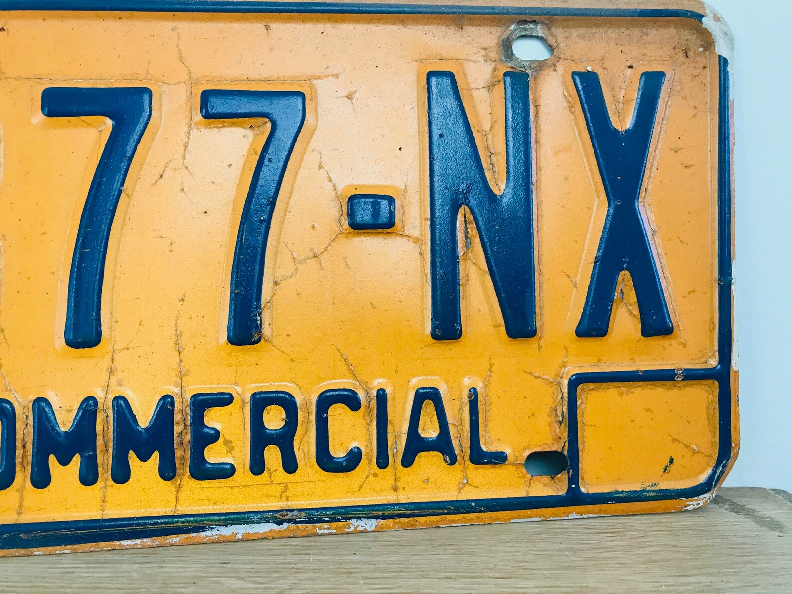 Vintage New York Commercial Vehicle License Plates Circa 1973 Etsy