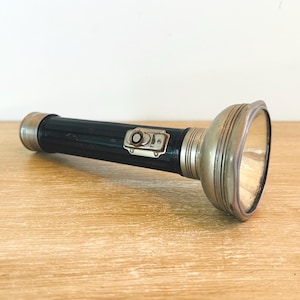 Vintage Industrial Everyready Flashlight Case Number 2642