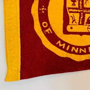 Vintage University of Minnesota Pennant image 4