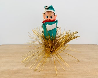 Vintage Christmas Elf Decoration Made in Japan