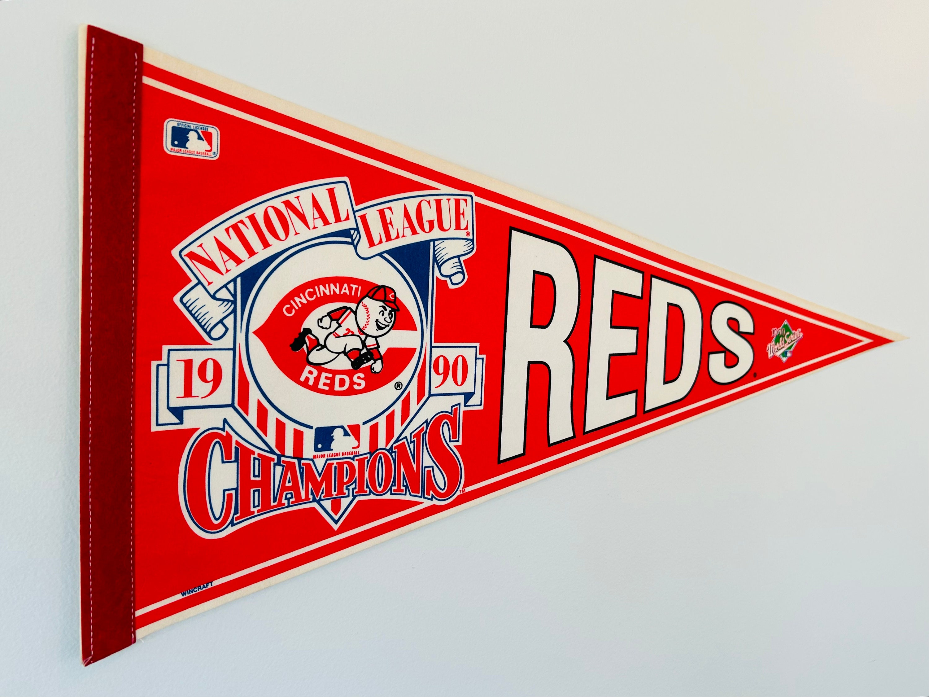 Cincinnati Reds National League Champions 1990 World Series MLB