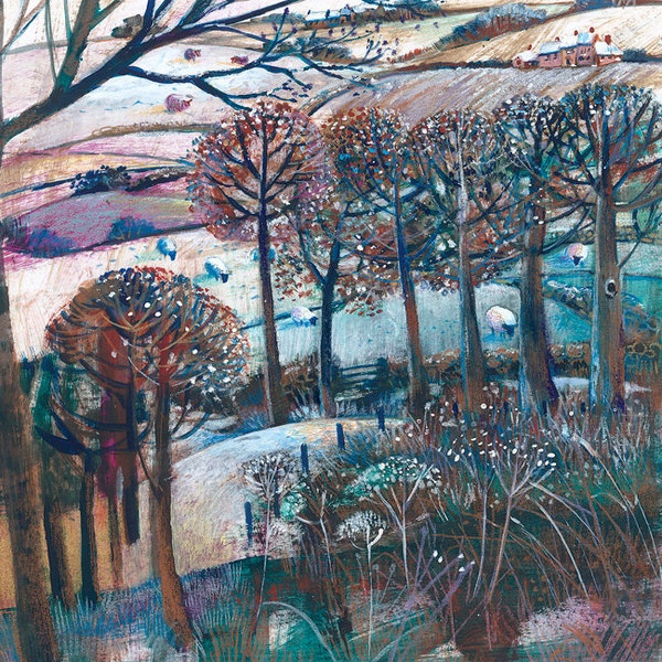 The Colours of Winter greetings card